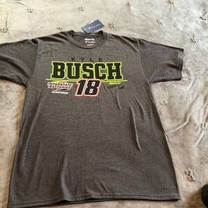 Fanatics Nascar Busch 18 Logo T-Shirt Size M    MT